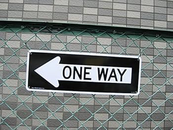 Amazon | アメリカンサインボード/両面看板（ONE WAY/一方通行